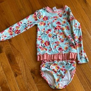 Size 6 RuffleButts Swimsuit